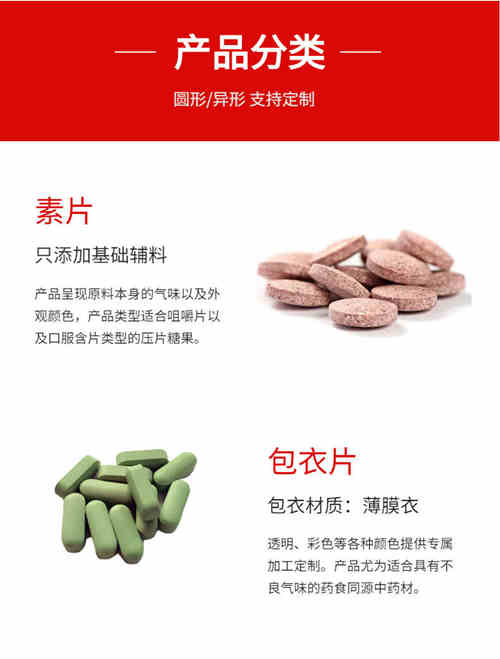 壓片糖果代加工定制范圍